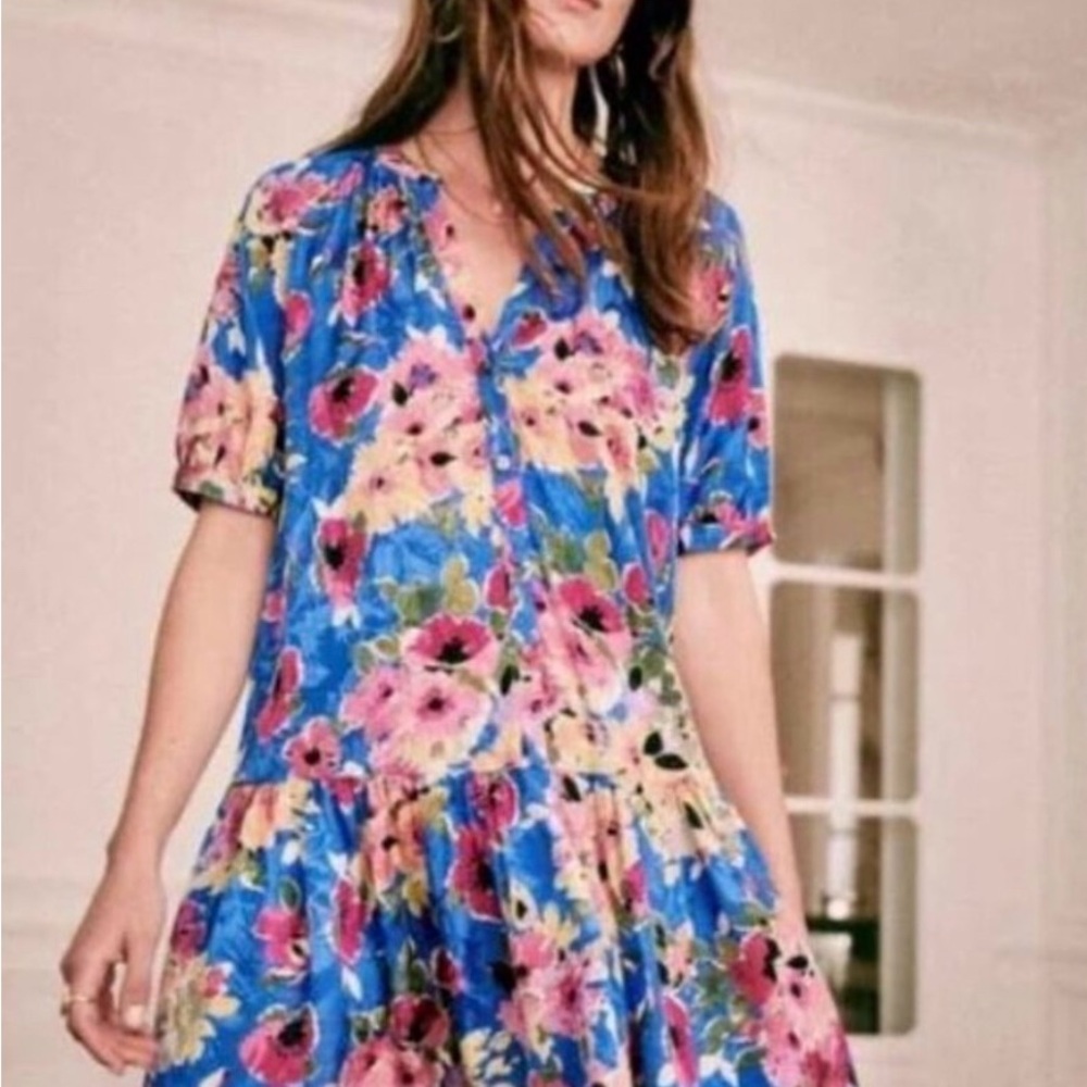 Sézane Multicolor Floral Dress
